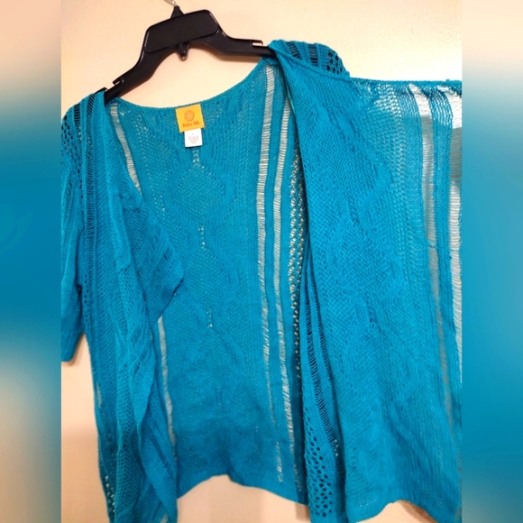 Ruby Rd  Open Sweater/Jacket - Picture 4 of 6